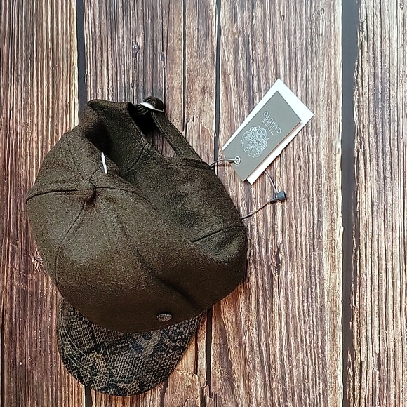 NWT, Vince Camuto, women's olive hat - Picture 3 of 3